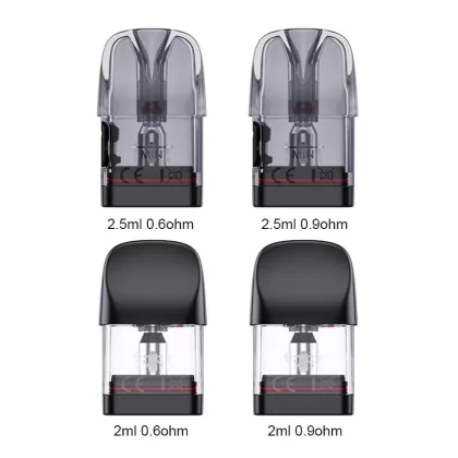 Uwell Caliburn G3 / Caliburn GK3 / Caliburn G3 ECO / Caliburn GK3 TENET / Caliburn G3 Lite / Caliburn G3 Pro Replacement Pod Cartridge 2.5ml (4pcs/pack) - 2.5ml (Side Refill) 0.9ohm