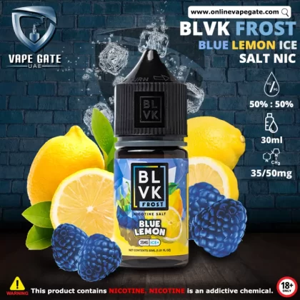 BLUE LEMON ICE - BLVK FROST SALTS - 30ML - 35 mg / 30 ml