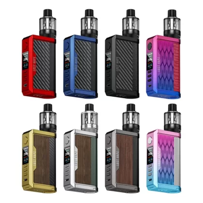 Lost Vape Centaurus Q200 Box Kit with UB Max Pod Tank 5ml - Matt Red Carbon Fiber