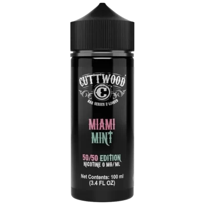 Cuttwood Bar Series Miami Mint 50/50 100ml Shortfill