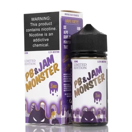 Grape – PB and Jam Monster – 100mL