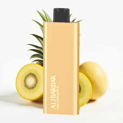 Alibarbar Pandora 7000 Puffs Disposable Vape Kiwi Piña – 17 ml, 1.0 Ω