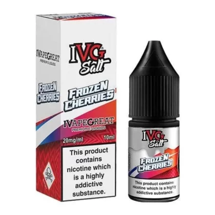 IVG Nic Salt – Frozen Cherries 10ml Bottle