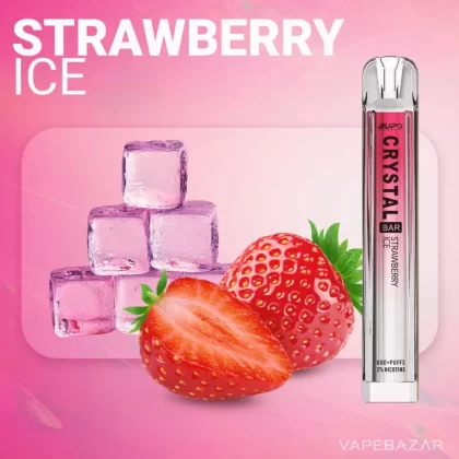 Aupo Crystal Bar – Strawberry Ice - Aupo / 20mg/ml / ca. 600