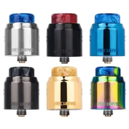 Wotofo Recurve Dual RDA - Colour#Rainbow>Stainless Steel>Gold>Black>Blue (3205B4)