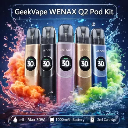GeekVape WENAX Q2 Pod Kit - Monet Blue - Vapeciga