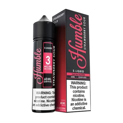 Strawberry Sour by Humble Juice Co. 60ml - Vape Product, Vape Product