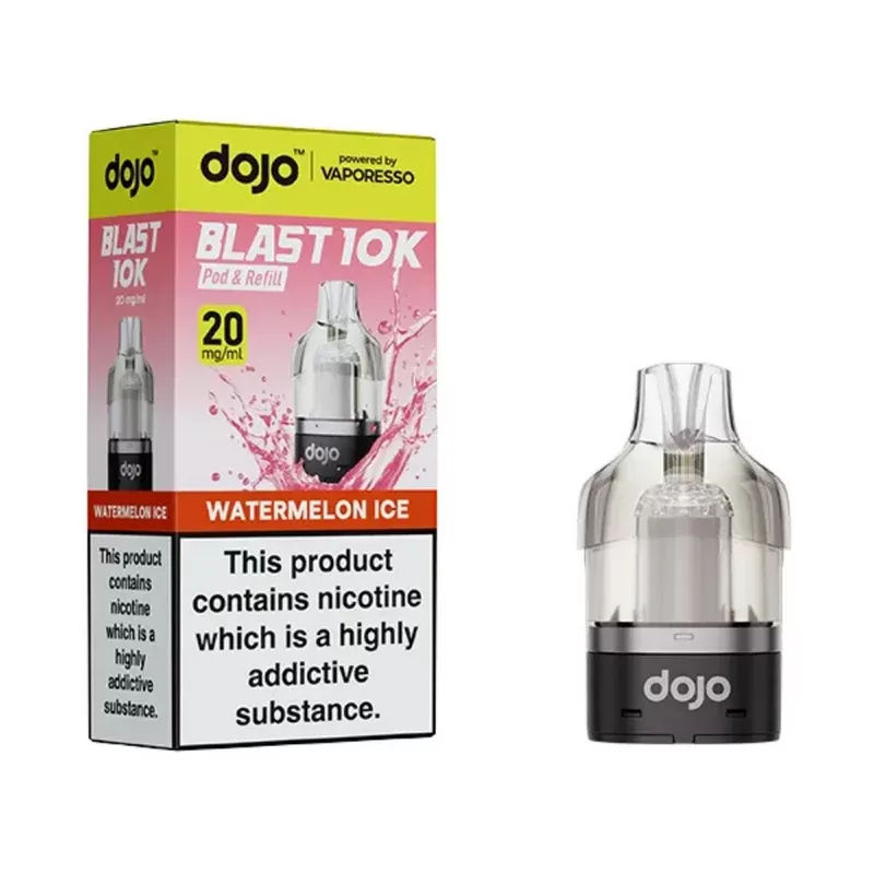 Vaporesso Dojo Blast 10K Prefilled Pod Watermelon Ice - Ejuicewarehouse