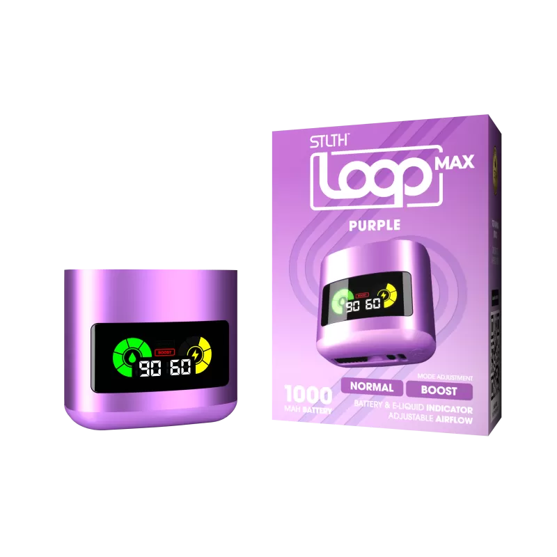 STLTH LOOP MAX Device - Purple - Device (wholeseller) (SK)