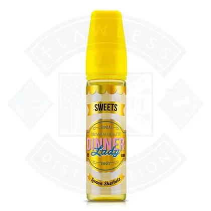 Dinner Lady Sweets Lemon Sherbets 50ml 0mg Shortfill E-liquid