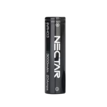Nectar HD3 18650 Battery 3000mah (Pack of 1) - Vape Store