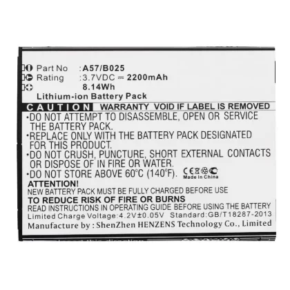 Batteries N Accessories BNA-WB-L3126 Cell Phone Battery – Li-Ion, 3.7V, 2200 mAh, Ultra High Capacity Battery – Replacement for Avus A57/B025 Battery