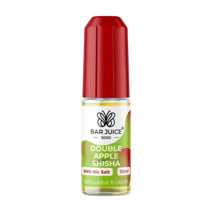 Double Apple Shisha Nic Salt by Bar Juice 5000 - Vapeshop Co