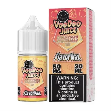Apple Peach Strawberry Ice by Voodoo Juice FlavorMax Salts Series 30mL
