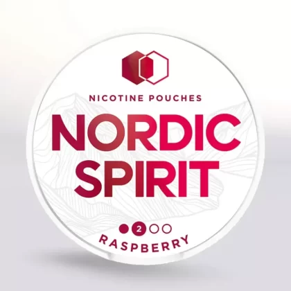 Nordic Spirit Raspberry Nicotine Pouches - Vape Product, Vape Product