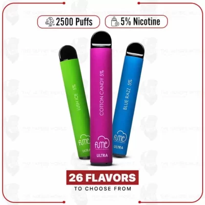 Fume Ultra Disposable Vape 2500 Puffs - Thevapersworld