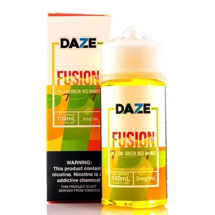 Yellow Green Red Mango – Daze Fusion E-Juice (100 ml)