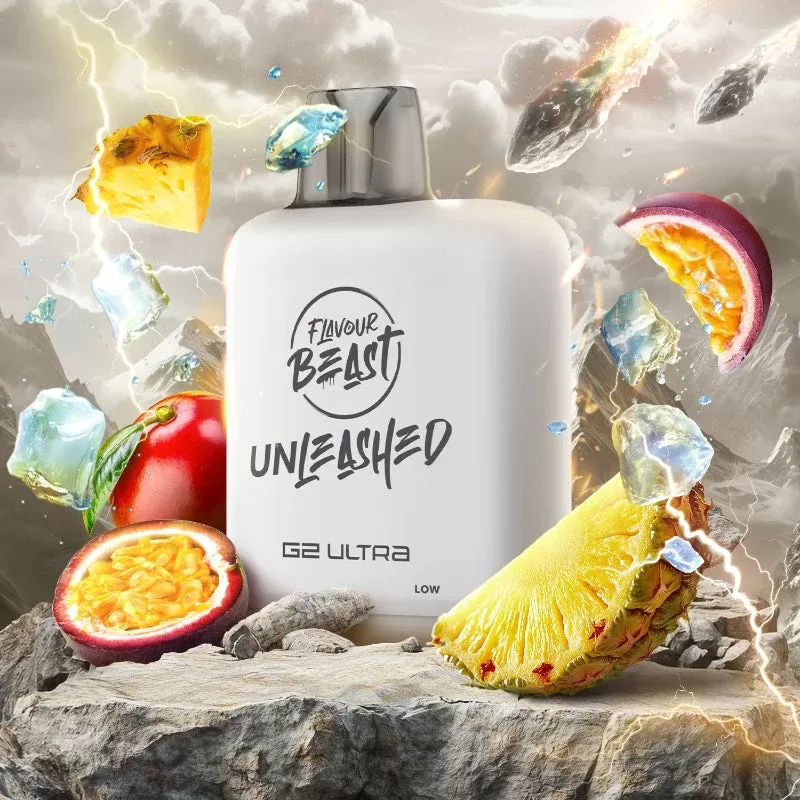 Level X G2 Ultra Flavour Beast Unleashed Pods – Epic Tropical Storm Ice, 50K Puffs