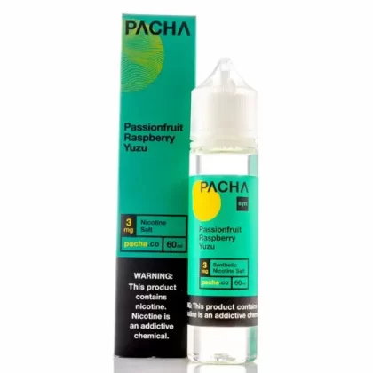 Passion Fruit Raspberry Yuzu – Pacha E-Juice (60 ml)