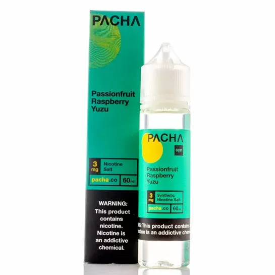 Passion Fruit Raspberry Yuzu – Pacha E-Juice (60 ml)