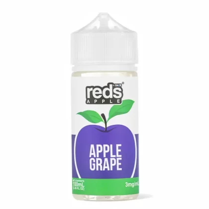 Daze – Reds Grape Apple 100mL Vape Juice | 70% VG