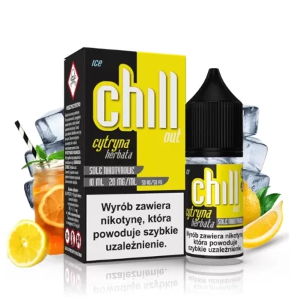 Liquid Chill Out Salt 20mg 10ml Cytryna Herbata Ice