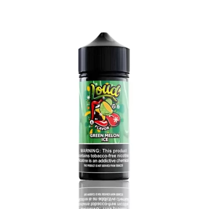 Loud E-Liquid - Green Melon Ice - 100mL - 6mg