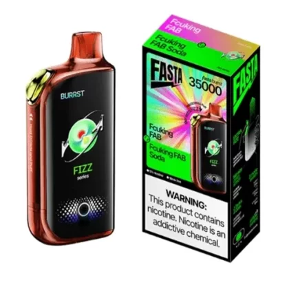 FASTA Burrst 35000 Disposable Vape 35000 Puffs - Fcucking Fab (Soda), Grape B-Pop (Soda)