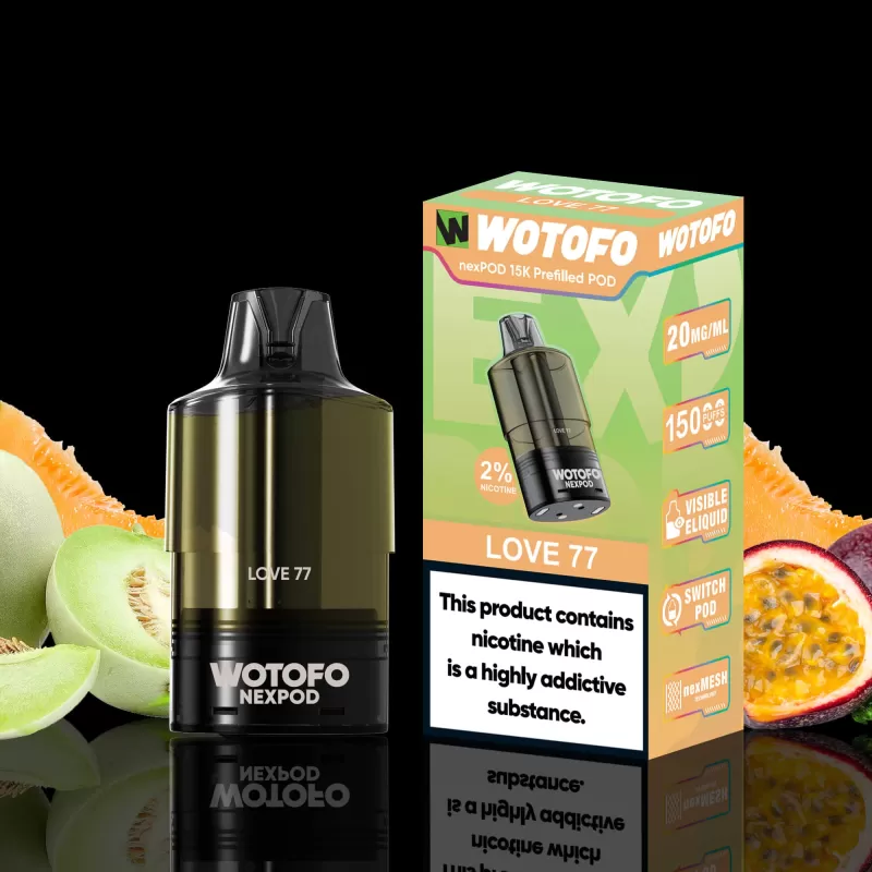nexPOD 15K Prefilled Pod 20mg - Cherry Dragon Fruit, Forest Berries; Vape Product (3ED8DA) - Image 2