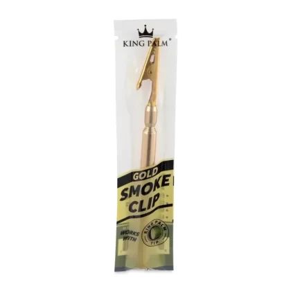 King Palm Smoke Clip - Color#Gold>Black (FB6B60)