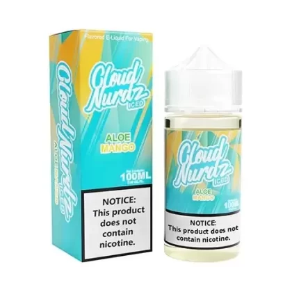 Cloud Nurdz Iced E-Liquid – Aloe Mango 100ml