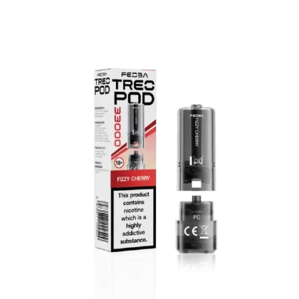 Feoba Treo 33000 Prefilled Pod Fizzy Cherry - Nicotine Strength#20mg