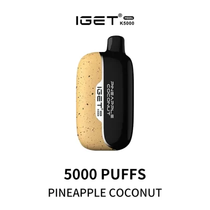 IGET Moon K5000 Puffs – Pineapple Coconut - Ozvapeone