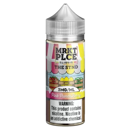 MRKTPLCE - “THE STND” ICED Pink Punch Berry - 100ML E-Liquid - 0MG
