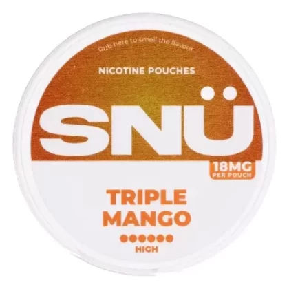 SNU Nicotine Pouches – Triple Mango
