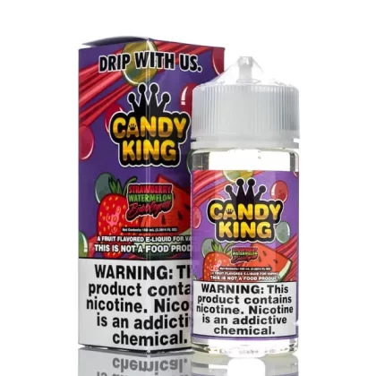 Candy King - Strawberry Watermelon Bubblegum - 100ml - 3mg