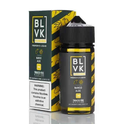 BLVK Hundred E-liquid - Mango Aloe - 100ml - 6mg