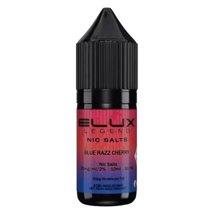 Elux Blue Razz Cherry Nic Salt Vape Juice 10ml