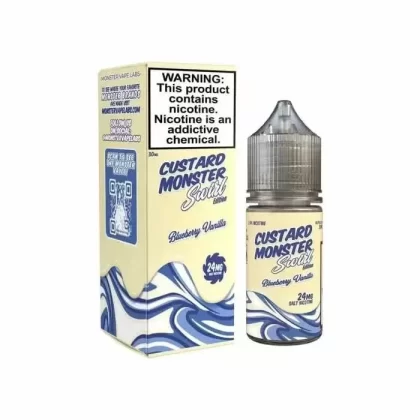 Custard Monster Swirl Salt Blueberry 30ml - Nicotine Level#24 mg>48 mg