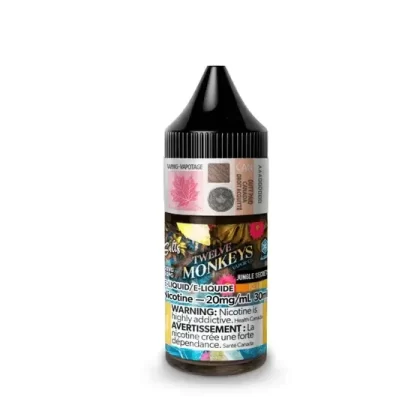 TWELVE MONKEYS SALT 20MG/ML-ICE AGE – Jungle Secret Iced