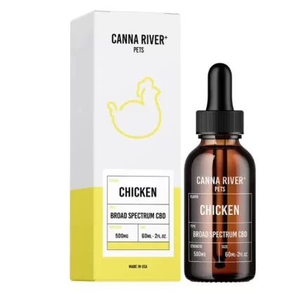 Canna River CBD Pet Tincture – Broad Spectrum Chicken