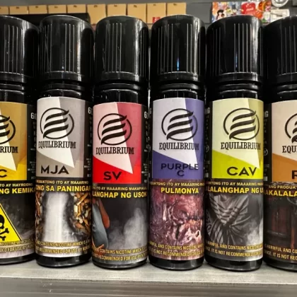 Equilibrium 60ml 50vg/50pg 12/24/36mg freebase ejuice - RY4 / 24mg