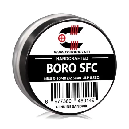 Coilology 2pcs Pre-built Ni80 BORO SFC Coil