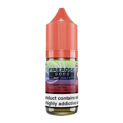 Firerose 5000 Blueberry Pomegranate Nic Salt Vape Juice - Strength 20mg