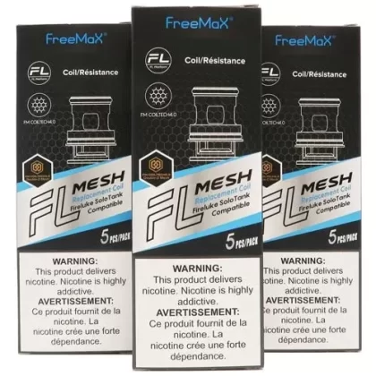 FreeMax FL Replacement Coils - Type#FL1-D 0.15 Ohm Mesh>FL2 0.2 Ohm Mesh