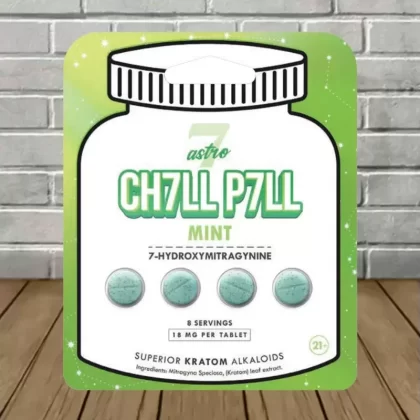 Astro 7 Ch7ll P7ll 7-Hydroxymitragynine Extract Tablets 4ct