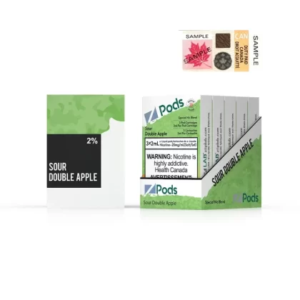 ZPODS – SOUR DOUBLE APPLE