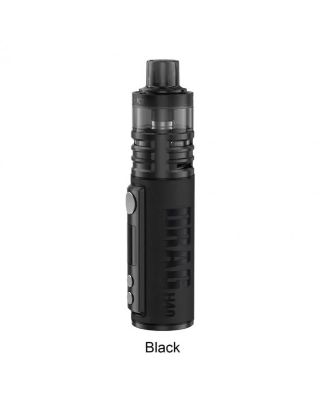 VOOPOO Drag H40 40W Pod Mod Starter Kit - Black, Green - Image 3