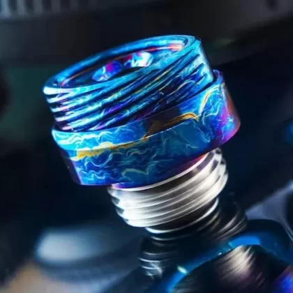 HELI Integrated Drip Titanium Entropic – Protocol Vape Tech