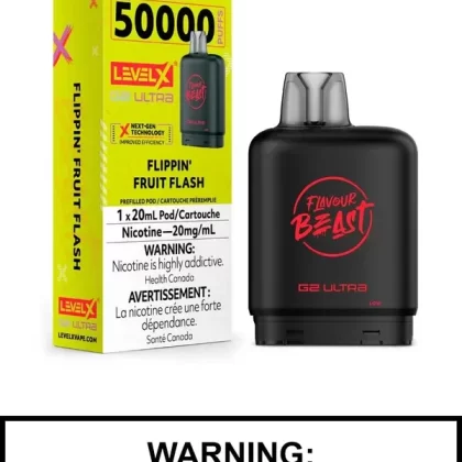 Flippin Fruit Flash Flavour Beast Level X Ultra Pods